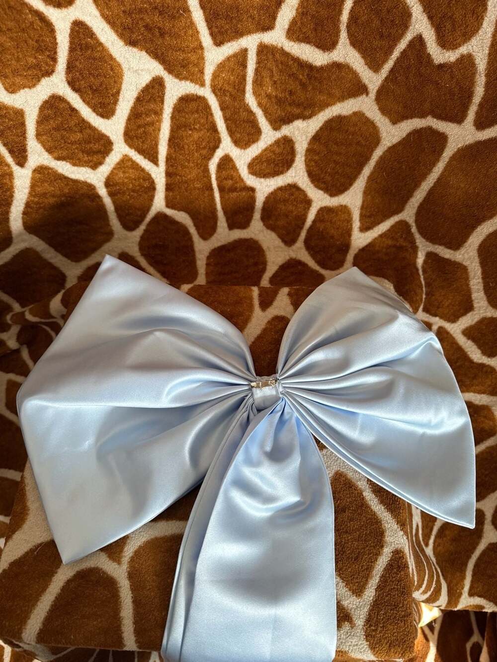 Flower Girl Bridesmaid Soft Satin Sleeveless Dress Baby Blue - Picture 7 of 9